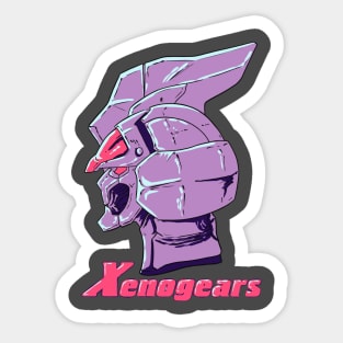 Xenogears Weltall Head Sticker